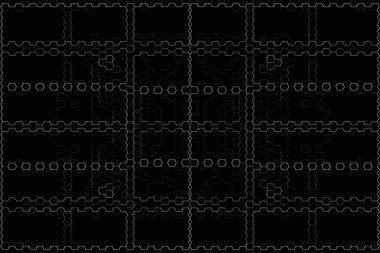 Soyut arkaplan. Monokrom dokusu. Beyaz arkaplanda siyah beyaz çizgiler.