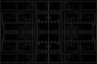 Soyut arkaplan. Monokrom dokusu. Beyaz arkaplanda siyah beyaz çizgiler.