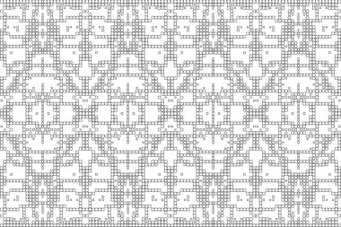 Soyut arkaplan. Monokrom dokusu. Beyaz arkaplanda siyah beyaz çizgiler.