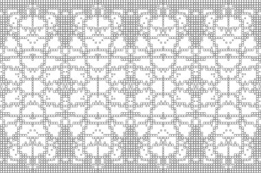 Soyut arkaplan. Monokrom dokusu. Beyaz arkaplanda siyah beyaz çizgiler.