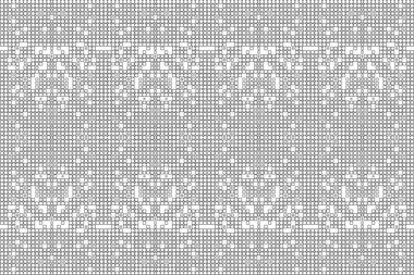 Soyut arkaplan. Monokrom dokusu. Beyaz arkaplanda siyah beyaz çizgiler.