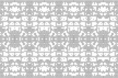 Soyut arkaplan. Monokrom dokusu. Beyaz arkaplanda siyah beyaz çizgiler.