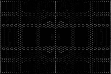 Soyut arkaplan. Monokrom dokusu. Beyaz arkaplanda siyah beyaz çizgiler.