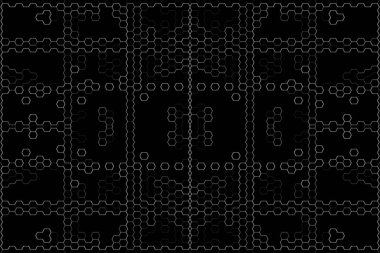 Soyut arkaplan. Monokrom dokusu. Beyaz arkaplanda siyah beyaz çizgiler.