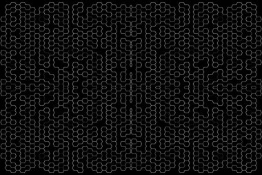 Soyut arkaplan. Monokrom dokusu. Beyaz arkaplanda siyah beyaz çizgiler.