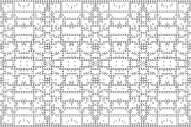 Soyut arkaplan. Monokrom dokusu. Beyaz arkaplanda siyah beyaz çizgiler.
