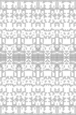 Soyut arkaplan. Monokrom dokusu. Beyaz arkaplanda siyah beyaz çizgiler.