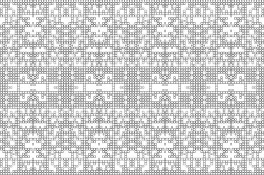 Soyut arkaplan. Monokrom dokusu. Beyaz arkaplanda siyah beyaz çizgiler.