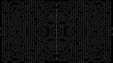 Soyut arkaplan. Monokrom dokusu. Beyaz arkaplanda siyah beyaz çizgiler.