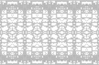 Soyut arkaplan. Monokrom dokusu. Beyaz arkaplanda siyah beyaz çizgiler.