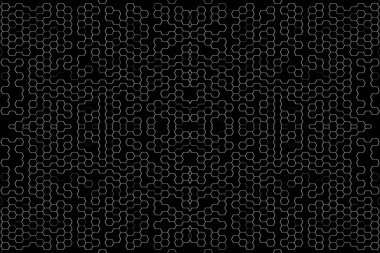 Soyut arkaplan. Monokrom dokusu. Beyaz arkaplanda siyah beyaz çizgiler.