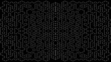 Soyut arkaplan. Monokrom dokusu. Beyaz arkaplanda siyah beyaz çizgiler.