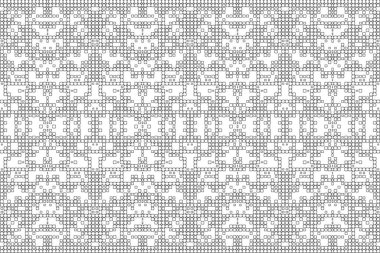 Soyut arkaplan. Monokrom dokusu. Beyaz arkaplanda siyah beyaz çizgiler.