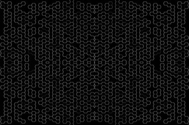 Soyut arkaplan. Monokrom dokusu. Beyaz arkaplanda siyah beyaz çizgiler.