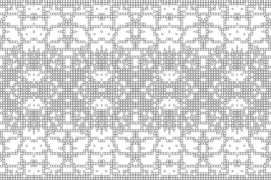 Soyut arkaplan. Monokrom dokusu. Beyaz arkaplanda siyah beyaz çizgiler.