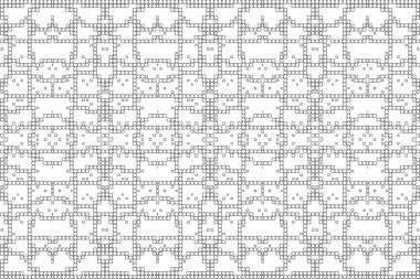 Soyut arkaplan. Monokrom dokusu. Beyaz arkaplanda siyah beyaz çizgiler.