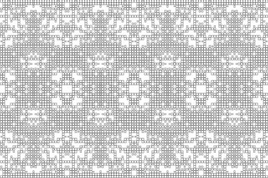 Soyut arkaplan. Monokrom dokusu. Beyaz arkaplanda siyah beyaz çizgiler.