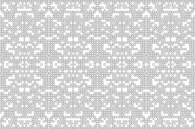 Soyut arkaplan. Monokrom dokusu. Beyaz arkaplanda siyah beyaz çizgiler.