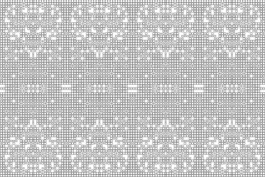Soyut arkaplan. Monokrom dokusu. Beyaz arkaplanda siyah beyaz çizgiler.