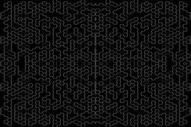 Soyut arkaplan. Monokrom dokusu. Beyaz arkaplanda siyah beyaz çizgiler.