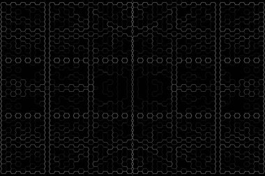 Soyut arkaplan. Monokrom dokusu. Beyaz arkaplanda siyah beyaz çizgiler.