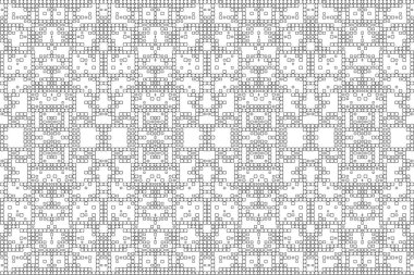 Soyut arkaplan. Monokrom dokusu. Beyaz arkaplanda siyah beyaz çizgiler.