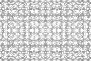 Soyut arkaplan. Monokrom dokusu. Beyaz arkaplanda siyah beyaz çizgiler.