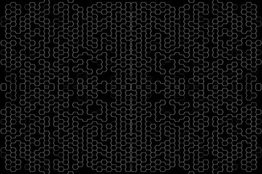 Soyut arkaplan. Monokrom dokusu. Beyaz arkaplanda siyah beyaz çizgiler.