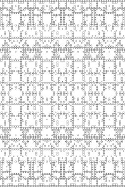 Soyut arkaplan. Monokrom dokusu. Beyaz arkaplanda siyah beyaz çizgiler.