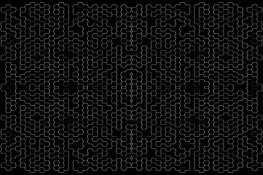 Soyut arkaplan. Monokrom dokusu. Beyaz arkaplanda siyah beyaz çizgiler.