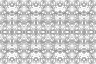 Soyut arkaplan. Monokrom dokusu. Beyaz arkaplanda siyah beyaz çizgiler.