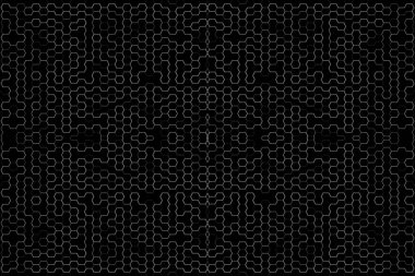 Soyut arkaplan. Monokrom dokusu. Beyaz arkaplanda siyah beyaz çizgiler.