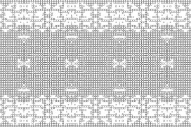 Soyut arkaplan. Monokrom dokusu. Beyaz arkaplanda siyah beyaz çizgiler.