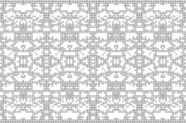 Soyut arkaplan. Monokrom dokusu. Beyaz arkaplanda siyah beyaz çizgiler.