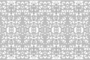 Soyut arkaplan. Monokrom dokusu. Beyaz arkaplanda siyah beyaz çizgiler.