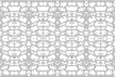 Soyut arkaplan. Monokrom dokusu. Beyaz arkaplanda siyah beyaz çizgiler.