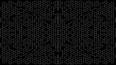 Soyut arkaplan. Monokrom dokusu. Beyaz arkaplanda siyah beyaz çizgiler.