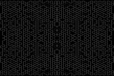 Soyut arkaplan. Monokrom dokusu. Beyaz arkaplanda siyah beyaz çizgiler.