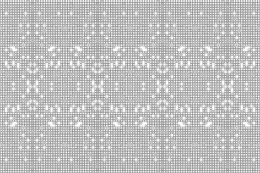 Soyut arkaplan. Monokrom dokusu. Beyaz arkaplanda siyah beyaz çizgiler.