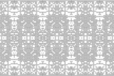 Soyut arkaplan. Monokrom dokusu. Beyaz arkaplanda siyah beyaz çizgiler.