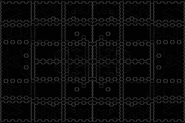 Sfondo Astratto Struttura Monocromatica Linee Bianco Nero Sfondo Bianco — Foto Stock