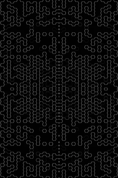 Soyut arkaplan. Monokrom dokusu. Beyaz arkaplanda siyah beyaz çizgiler.