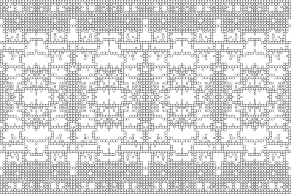 Abstract Background Monochrome Texture Black White Lines White Background — ストック写真