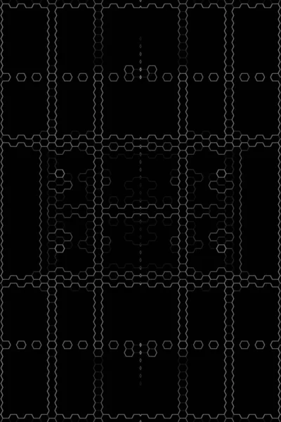 Sfondo Astratto Struttura Monocromatica Linee Bianco Nero Sfondo Bianco — Foto Stock