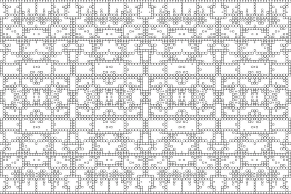 Soyut arkaplan. Monokrom dokusu. Beyaz arkaplanda siyah beyaz çizgiler.