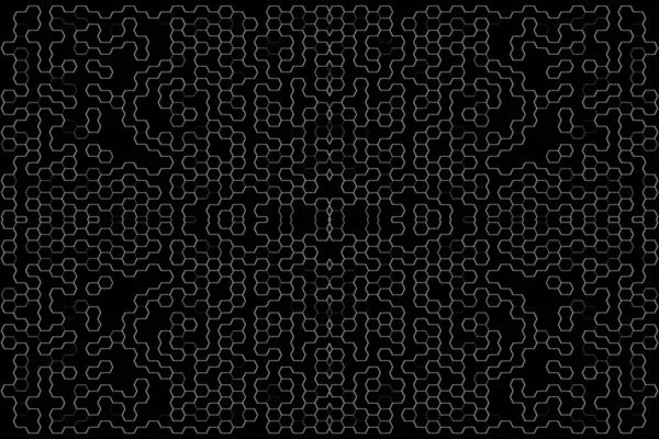 Soyut arkaplan. Monokrom dokusu. Beyaz arkaplanda siyah beyaz çizgiler.