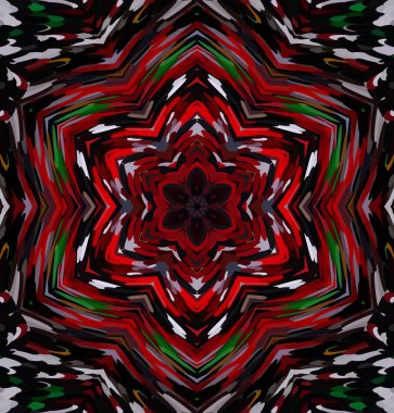 Soyut kaleydoskop arkaplanı. Çoklu renkli kaleydoskop dokusu.