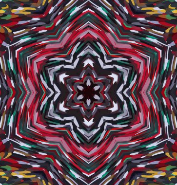 Soyut kaleydoskop arkaplanı. Çoklu renkli kaleydoskop dokusu.