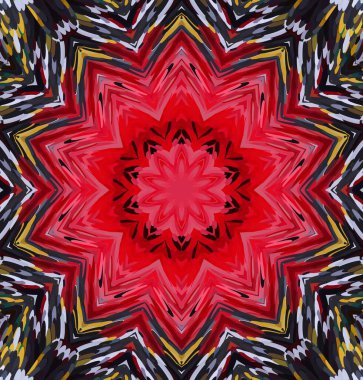 Soyut kaleydoskop arkaplanı. Çoklu renkli kaleydoskop dokusu.