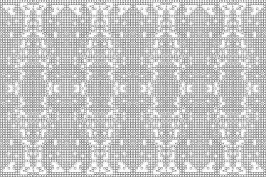 Soyut arkaplan. Monokrom dokusu. Beyaz arkaplanda siyah beyaz çizgiler.